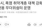 서울시, 폭염 취약계층 대책 강화…여성 전용 무더위쉼터 운영