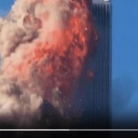 9.11 당시 첫 충돌장면이 찍힌 영상.