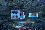 임영웅 올림픽 체조경기장 360도 콘서트 전광판 화질 수준