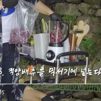 보라색맛이 나는 검정콩라면 ( feat.라면꼰대 )