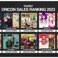 2023년 일본만화 판매량 TOP 10
