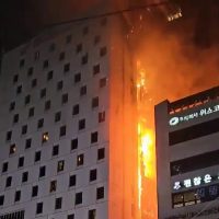 (SOUND) 인천 논현동 호텔 대형 화재 발생. jpg