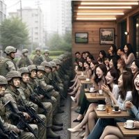 Ai가 그린 대한민국 20대 초반의 남녀 모습