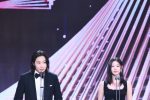 MBC 연기대상 신인상 시상자로 참석한 김민주