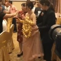 중국 남부지역에 사는 부자들의 전통 결혼식