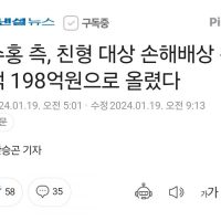 박수홍 측, 친형 대상 손해배상 청구액 198억원으로 올렸다