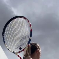 (SOUND)테니스 연습하는 누나