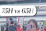 (SOUND)사이즈 75H vs 65H