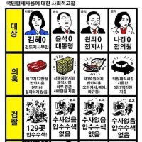 김혜경 법카 기소 사태 한 장 요약