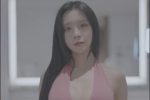 요가복 룩북하는 꽃빵 핑크 브라 검정 팬티 몸매