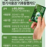 (정보)서울 기후동행카드 사용구간
