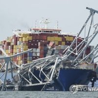 볼티모어 선박 사고...현대중공업과 중국 근황