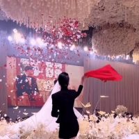 중국에서 유행하는 웨딩홀 결혼식 이벤트