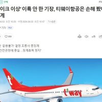 [뉴스] ''브레이크 이상''으로 이륙 안한 기장, 티웨이항공이 징계