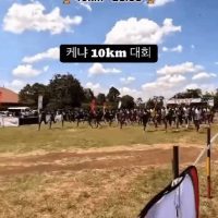 케냐 10km 달리기 대회 수준