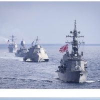 일본과 훈련 중인 미 해군 근황 ㄷㄷ