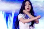 (SOUND)묵직한 가슴 출렁임 스쿨룩 턴 하는 치마 트리플에스 김채연