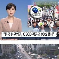 한국의 평균임금