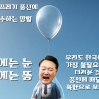 북한 쓰레기 풍선 해결방법